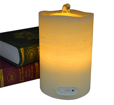 Wave Top Flameless LED Candle Fountain