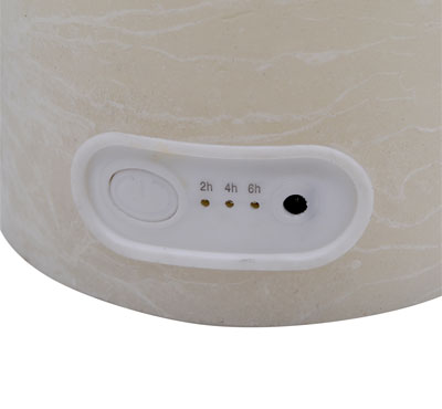 Flat Top Flameless Candle Fountain With
