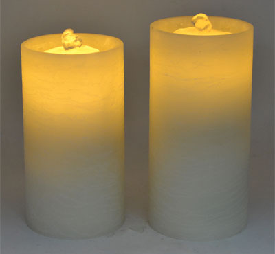 Rechargeable Flat Top Flameless Candle Fountain