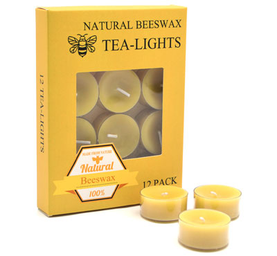 Wholesale Organic Beeswax Tealight Candles
