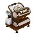 2.5HP 5-gal twin tank air compressor