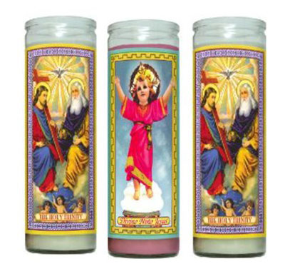 Wholesale Hispanic Mexican Glass Jar Religious