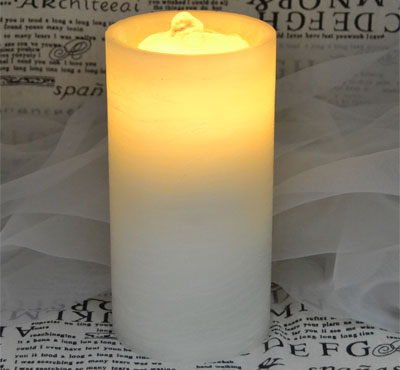 Rechargeable Flat Top Flameless LED Candle