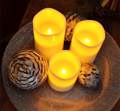 Color Changing Flameless Led Candles Set