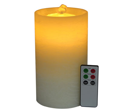 Rechargeable Flat Top Flameless LED Candle