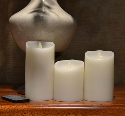 Led Remote Control Moving Flame LED