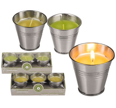 Large Citronella Bucket Candles Bulk