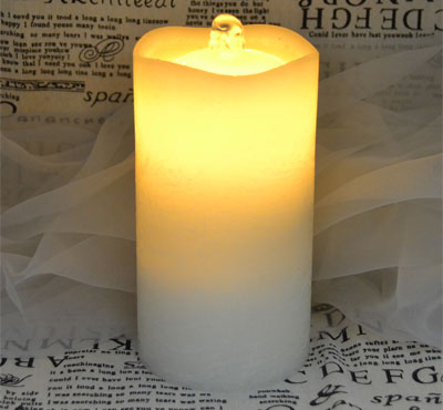 Rechargeable Wave Top Flameless LED Candle