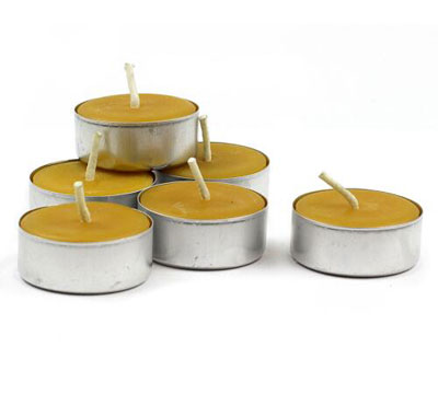 Bulk Pure Beeswax Tea Lights Candle