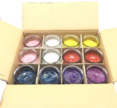 Colored Magic Church Candles