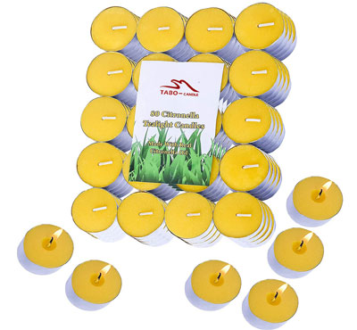 Bulk Citronella Scented Tealight Candles