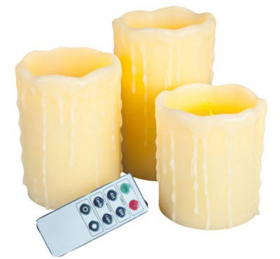 Remote Control Flameless Led Candle With