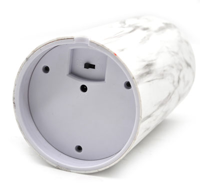 Rechargeable Flameless Candle Fountain With Plastic