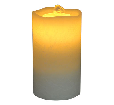 Rechargeable Wave Top Flameless LED Candle