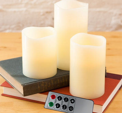 Remote Control Flameless Led Candle With