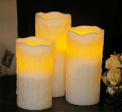 Color Changing Flameless Led Candles Set