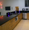 Quicksand Black Countertops