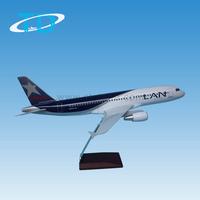 Airbus 320 resin LAN promotional desktop airplane model