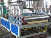 Gypsum board laminating machine