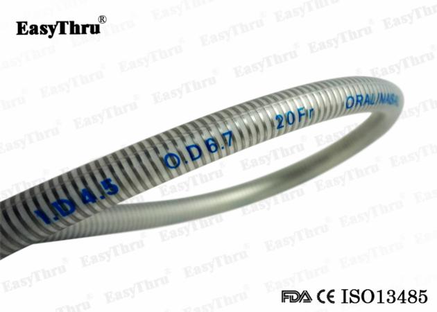 Silicone Reinforced Disposable Tracheal Tube Witho