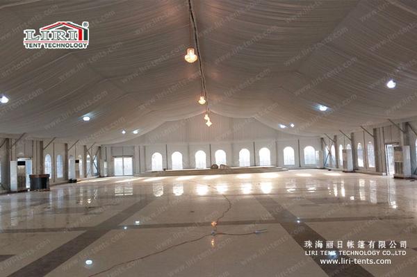 1600 People Church Tent with Beautiful Lining Decoration