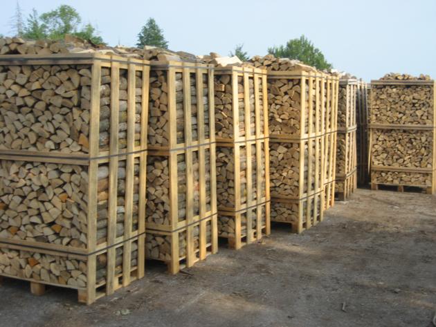 Kiln Dried Firewood With Low Moisture