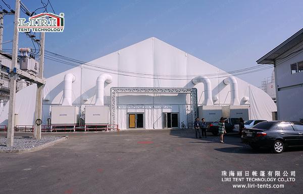 Large TFS Curve Tent For Sale 30 x 100m Trade Show Tent and Fair
