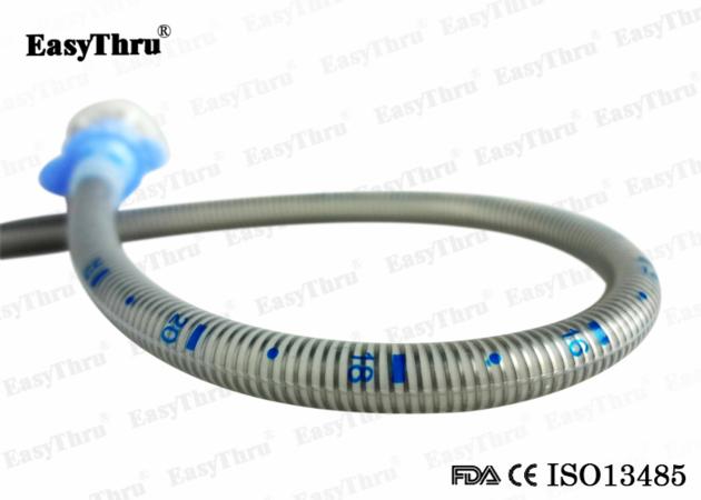 Silicone Reinforced Disposable Tracheal Tube Witho