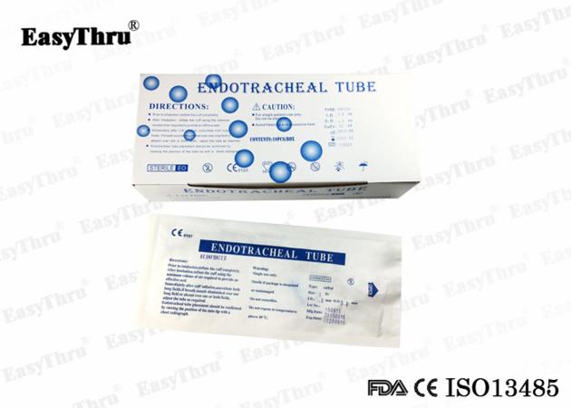 Silicone Reinforced Disposable Tracheal Tube Witho