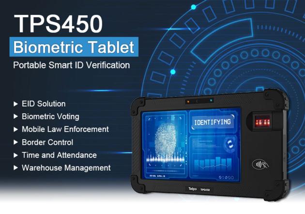 TPS450 Android Biometric Tablet For Protable