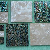 Decorative Material Shell Paper And Shell Sheet  Shell Slice