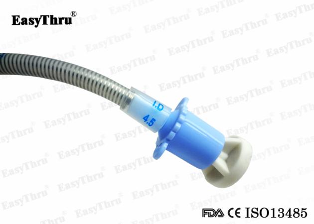 Silicone Reinforced Disposable Tracheal Tube Witho