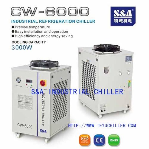 Industrial chiller for fiber laser cutting machine