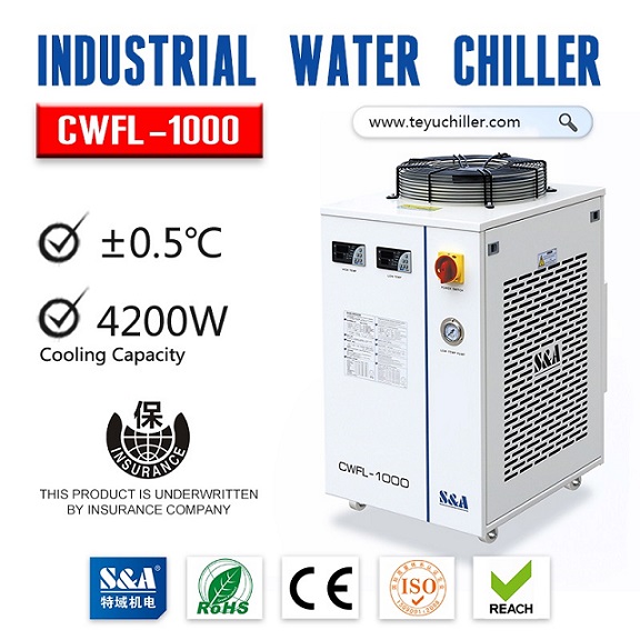 S&A refrigeration water chiller CWFL-1000 with dual waterways