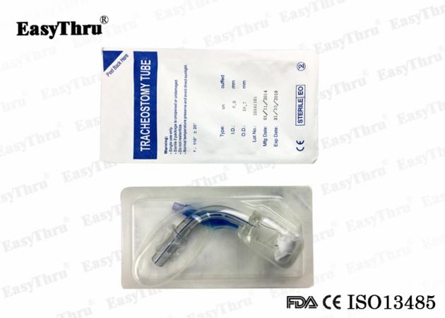 Cuffed Trachostomy Tube With Balloon Non