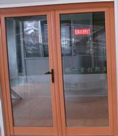 aluminium outward opening doors EUN45