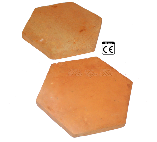 Handmade Terracotta Tiles 50x50x2 5