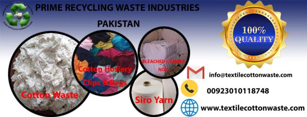 100% COTTON YARN WASTE SUPPLIERS