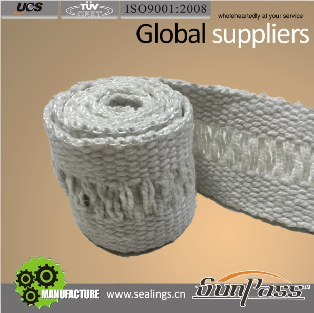 4300L Thermal Insulation Systems Ladder Tape Fire Resistant Ceramic Fiber Tape
