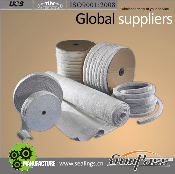 Ceramic Fiber Insulation Fireproof Rope Fiber
