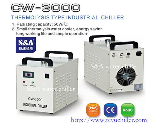 Industrial chilled water system S&A CW-3000 factory