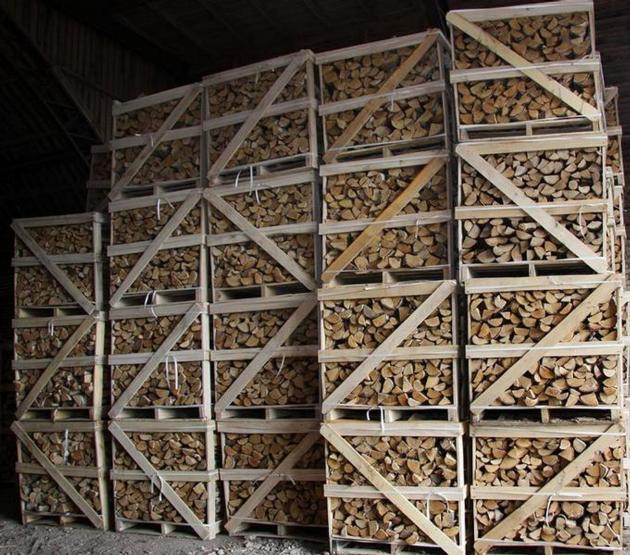 Kiln Dried Firewood With Low Moisture