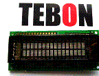 LCD-Compatible VFD Module(TBV-1620M2)