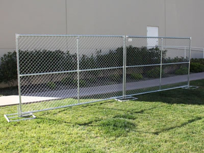 Chain Link Temporary Fencing