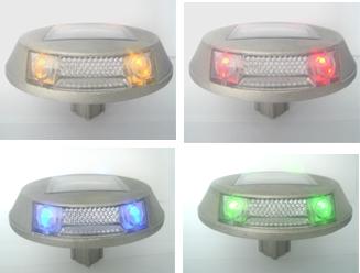 Solar road studs