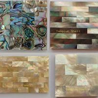 Shell Mosaic Plate and Shell Mosaic Tile