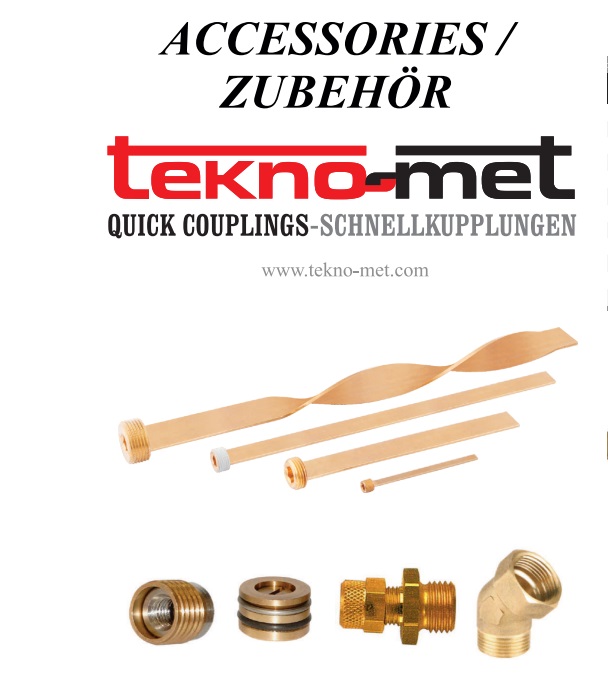 Tekno-met quick coupling accessories