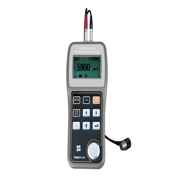 Portable Echo-echo Ultrasonic Thickness Tester TIME¬2136 for measuring through coated surface