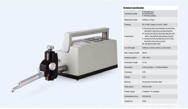 Perfect Accuracy Surface Form Tester Profilometer TIME¬3230