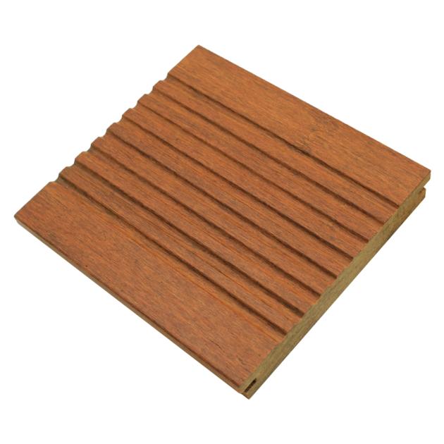 Light Carbonized Outdoor Bamboo Decking Board